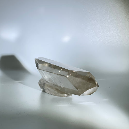 Polished Optical Lemurian, Double Terminated, Brazil