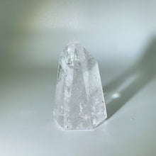 Load image into Gallery viewer, Clear Quartz Tower with black inclusion, Madagascar
