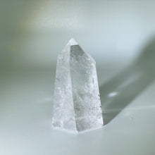 Load image into Gallery viewer, Clear Quartz Tower with black inclusion, Madagascar
