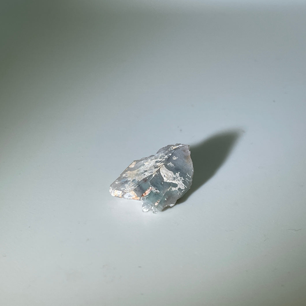 Ajoite and Papagoite in Quartz