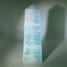 Load image into Gallery viewer, Blue calcite obelisk
