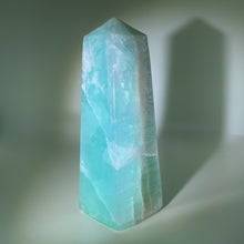 Load image into Gallery viewer, Blue calcite obelisk
