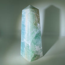 Load image into Gallery viewer, Blue calcite obelisk
