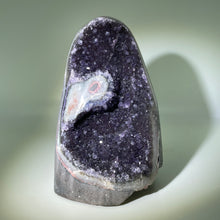 Load image into Gallery viewer, Black Galaxy Amethyst with Stalactite Brazil
