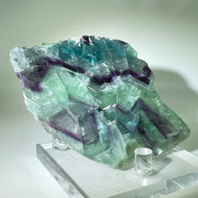 Load image into Gallery viewer, Rainbow Fluorite Crystal Slab
