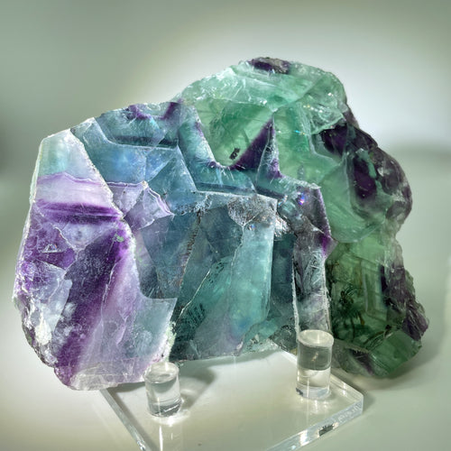 Rainbow Fluorite Slab