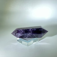Load image into Gallery viewer, Chevron Amethyst Wand Double Terminated Polished
