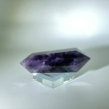 Load image into Gallery viewer, Chevron Amethyst Wand Double Terminated Polished
