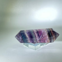 Load image into Gallery viewer, Rainbow Fluorite Wand Double Terminated Polished China

