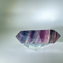 Load image into Gallery viewer, Rainbow Fluorite Wand Double Terminated Polished China

