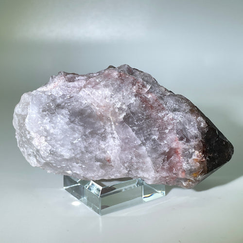 Super 8 with Citrine and Prasiollite Brazil