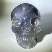 Load image into Gallery viewer, 3&quot; Grey Quartz Skull
