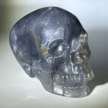 Load image into Gallery viewer, 3&quot; Grey Quartz Skull
