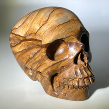 Load image into Gallery viewer, 3&quot; Picture Jasper Skull

