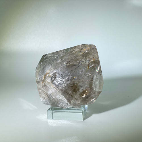 Herkimer Diamond Double Terminated Light Smoky with Rainbow United States