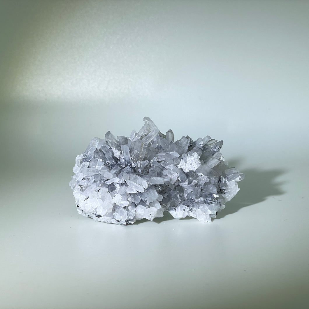 Needle Quartz with Sphalerite Inclusions Belgium