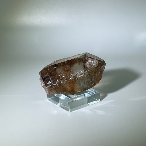 Indicolite Citrine (Etched) Included Quartz Brazil