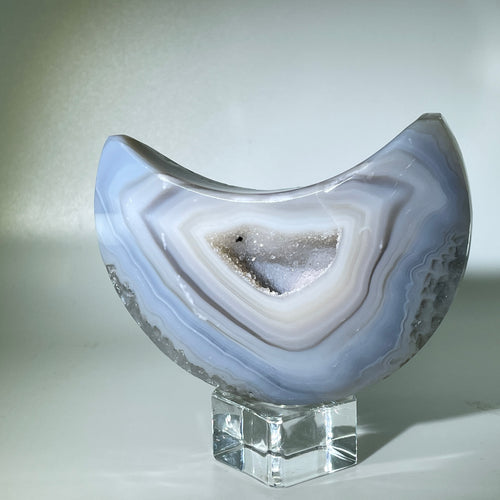 Quartz Agate Moon