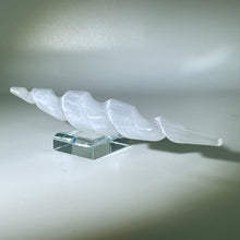 Load image into Gallery viewer, Selenite Twist Wand Morocco
