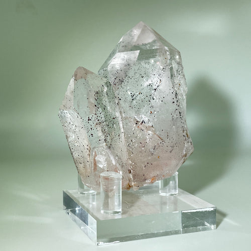 Starbrary Crystal with Hematite and Sidecar