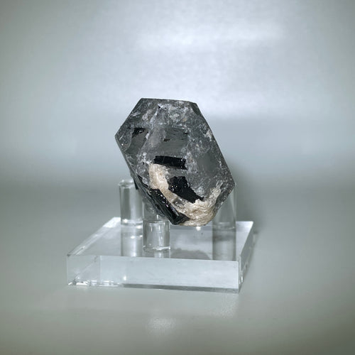 Indicolite Quartz Crystal