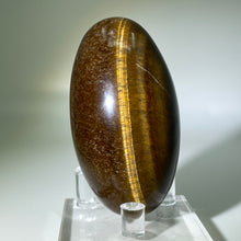 Load image into Gallery viewer, Tiger Eye Shiva Lingam Stone

