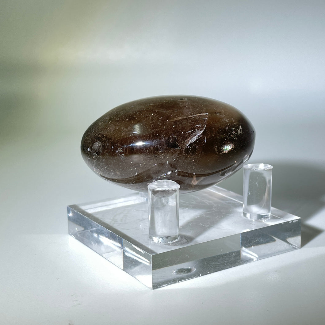 Smoky Quartz Palm Stone