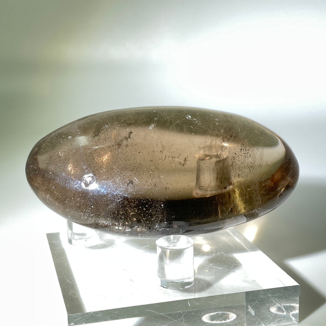 Smoky Quartz Palm Stone
